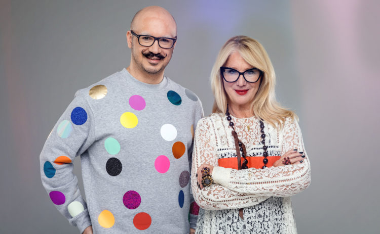 Netflix: Meet Glow Up judges Val and Dominic - they're world famous artists!