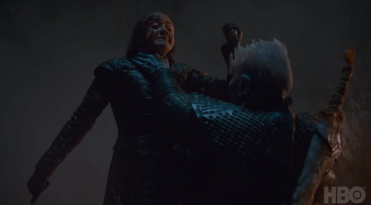 Was Arya disguised as a White Walker? What happened in that moment with the Night King in GoT?