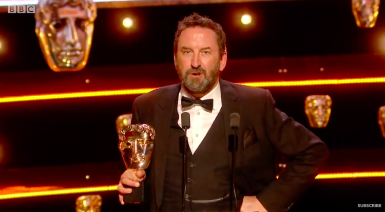 Lee Mack wins the BAFTAs with hilarious speech - "We still on BBC One or is it Channel 5 now?"