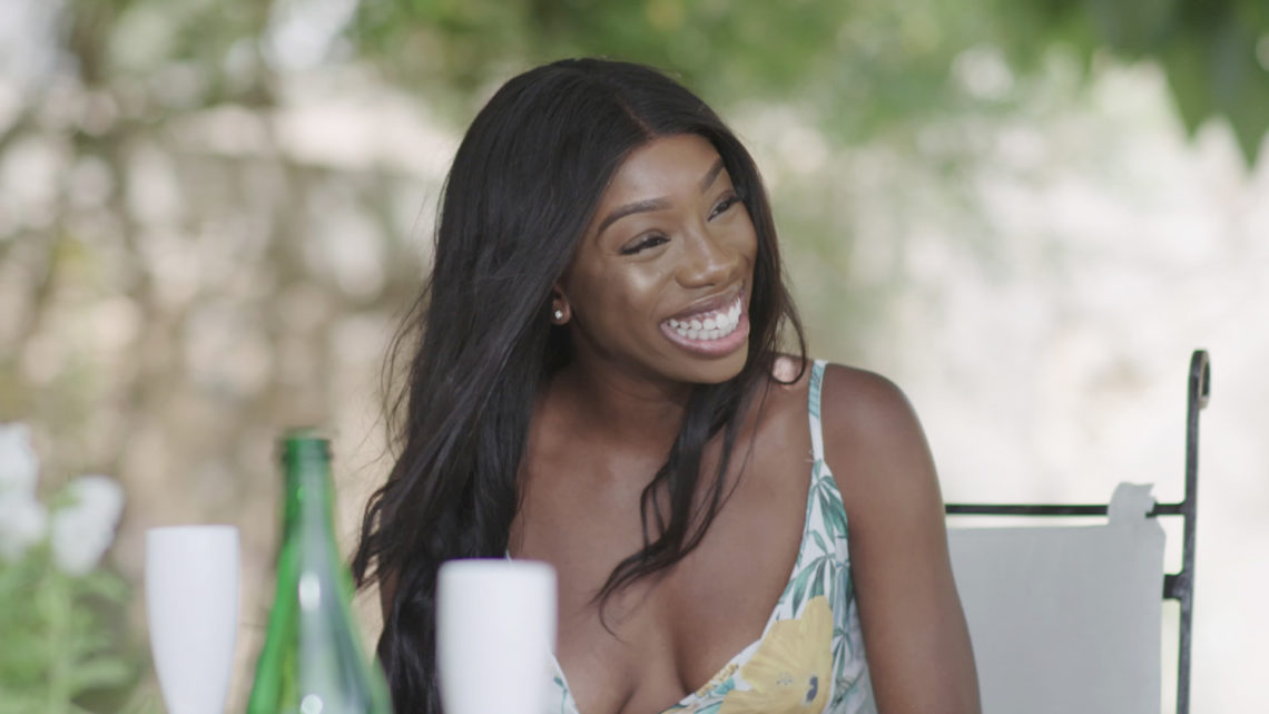 Does Yewande Biala have the best teeth in the villa? Are they real?