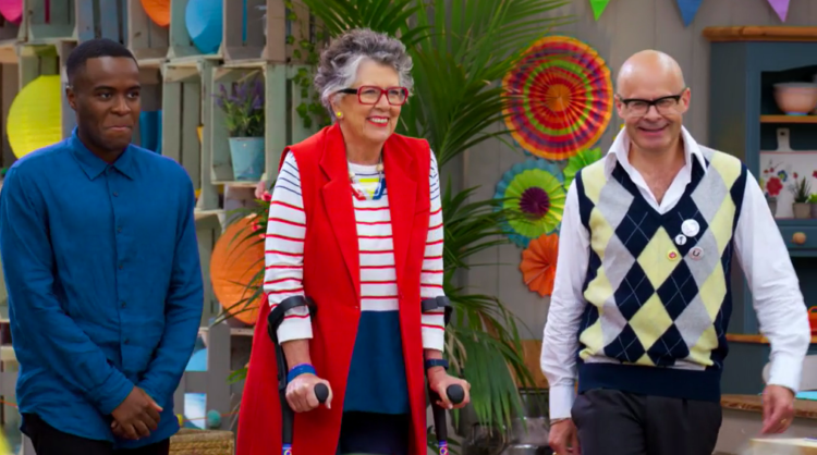 Why is Prue Leith on crutches? Junior Bake Off presenter injury explained!