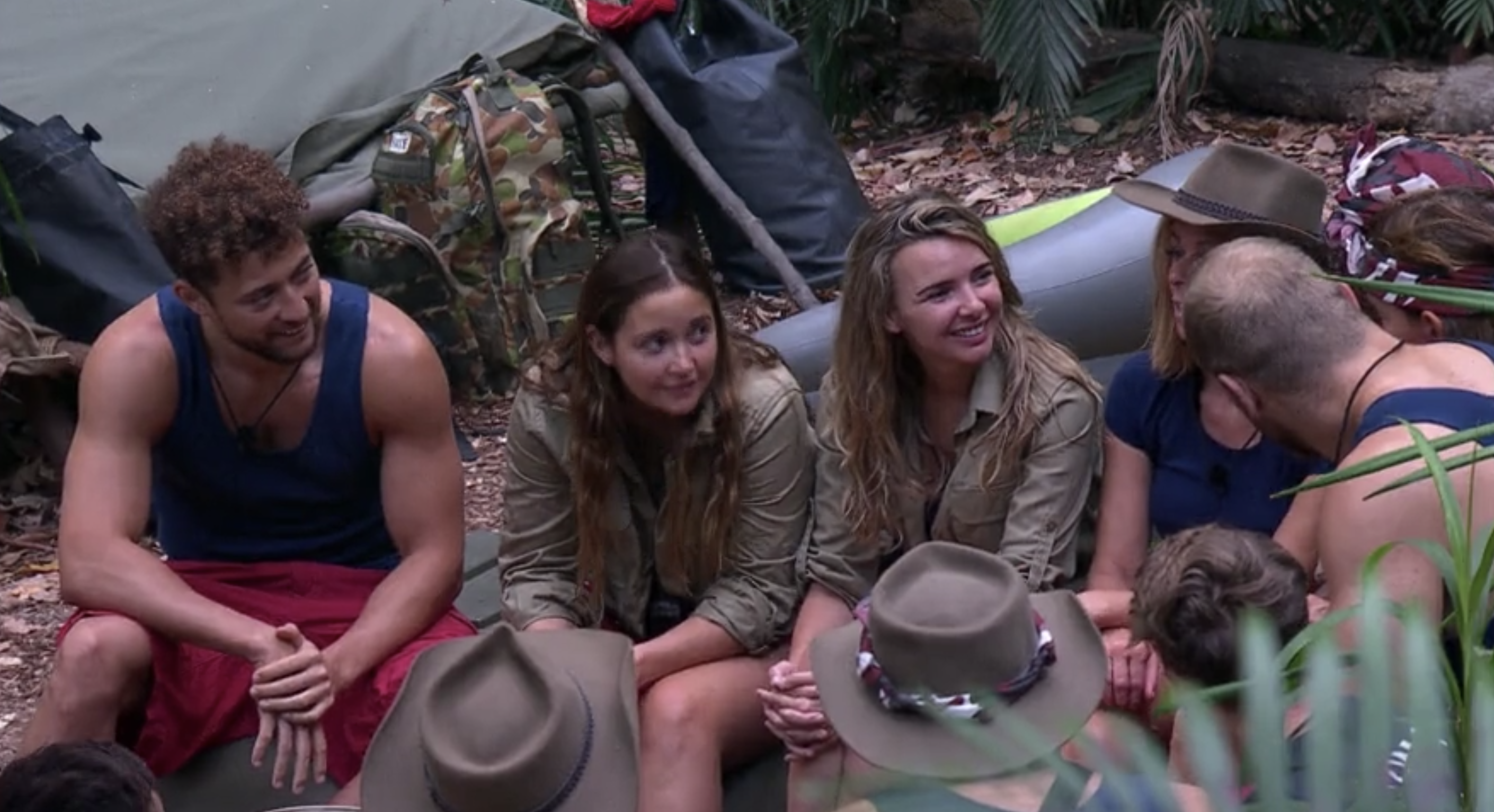 I'm A Celebrity: James and Nadine spark romance rumours - compliments galore!