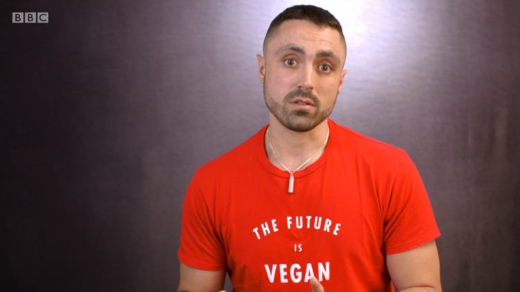 BBC's Veganville cast on Instagram - bodybuilder Korin and Joey Carbstrong!
