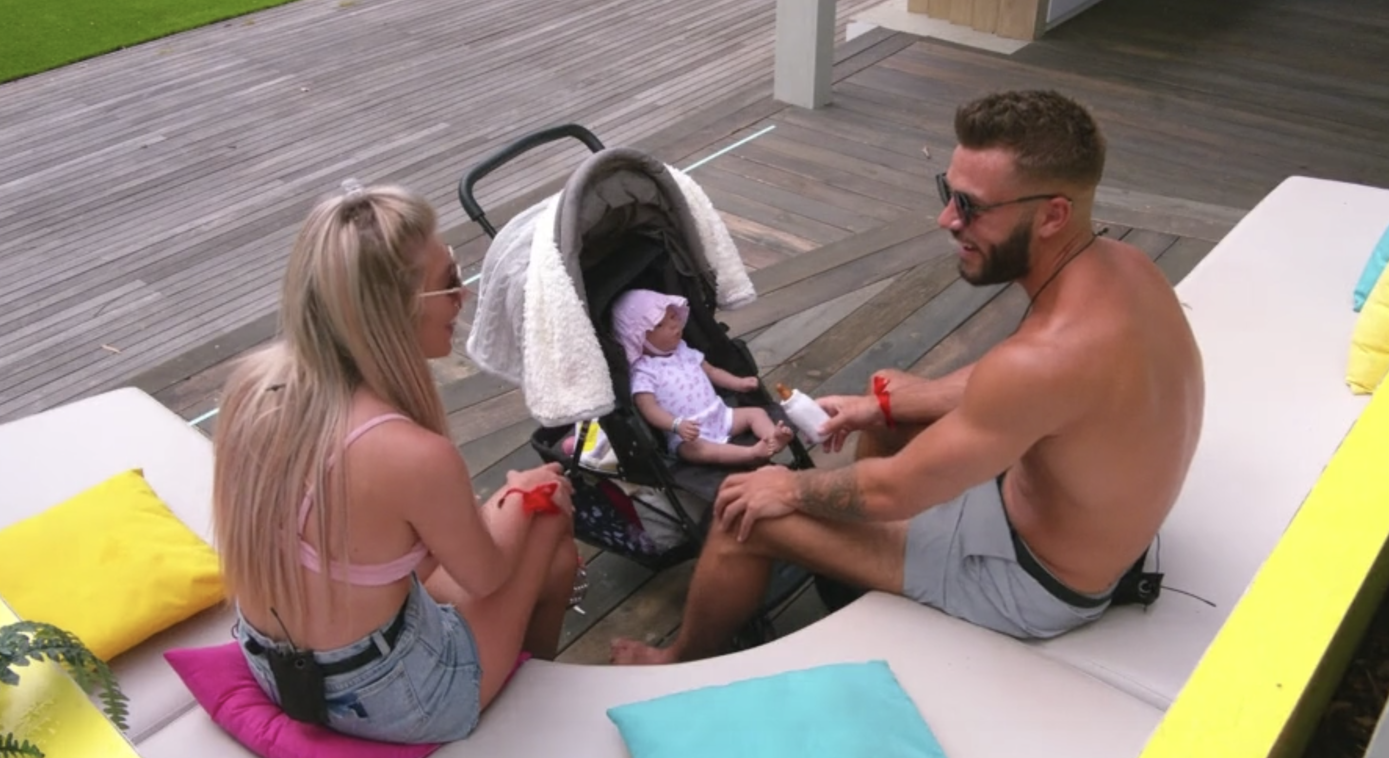 Love Island: Why were ribbons worn during the baby challenge?