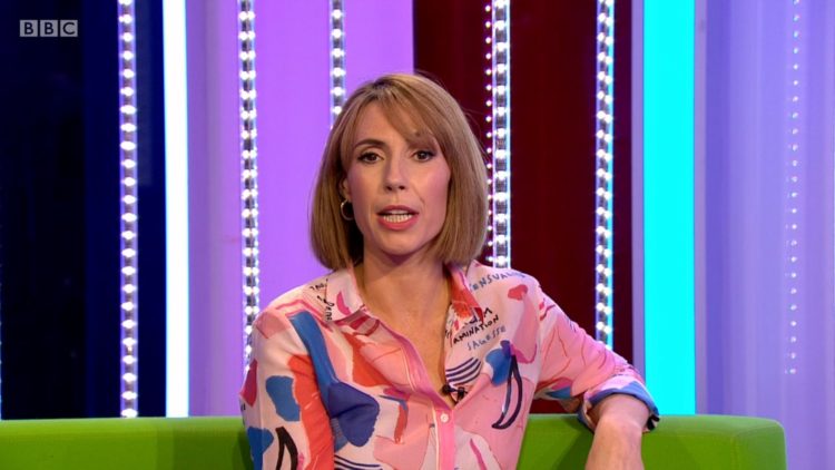 Buy Alex Jones' shirt tonight (March 24th): The One Show host mesmerises with new look!