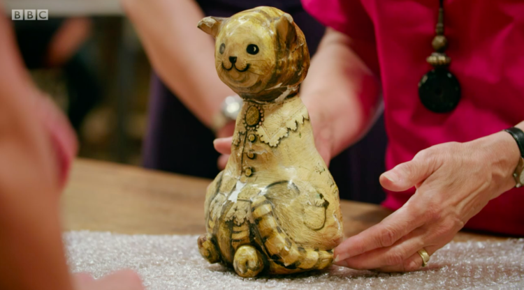 Joan de Bethel cat featured on The Repair Shop: Who was the papier mache artist?