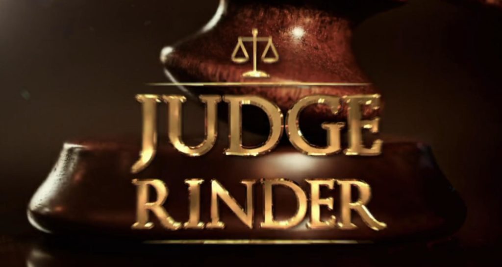who is peter on judge rinder