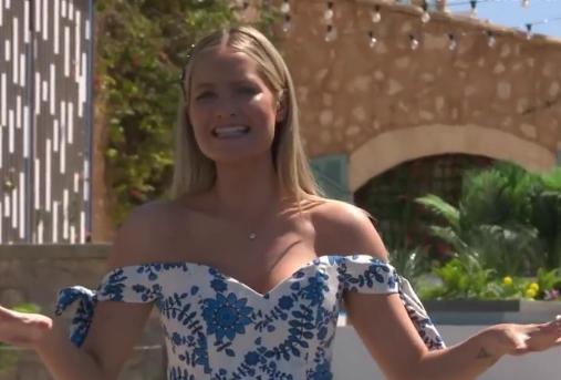 How to buy Laura Whitmore's blue dress on Love Island 2021 - plus shoes!