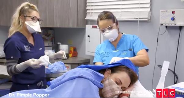 What happened to Jaclyn on TLC's on Dr Pimple Popper?