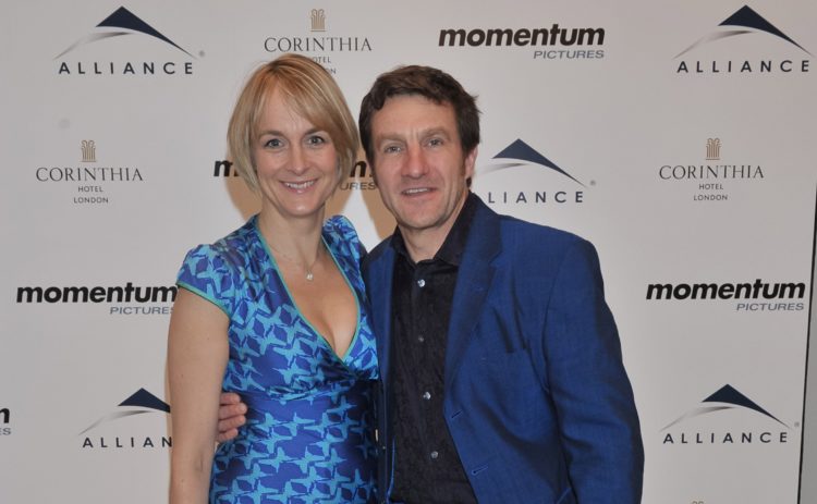 Who is Louise Minchin's husband and how long have they been married?