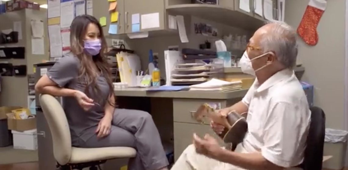 Get to know Dr Pimple Popper's dad as he appears on Christmas Special