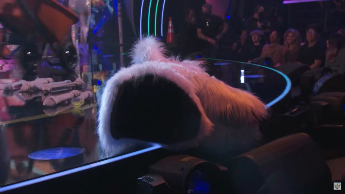 McTerrier had a ruff day when their Masked Singer costume fell off