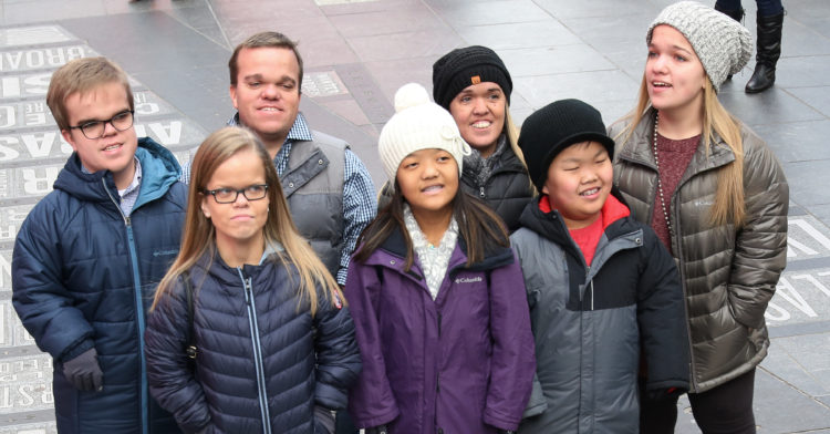 Two of the 7 Little Johnstons family are Amber and Trent's biological kids