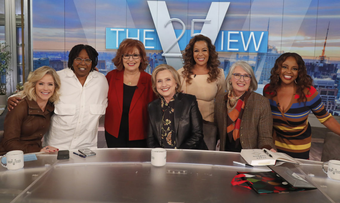 Joy Behar hit the deck on The View no thanks to the show's high chairs