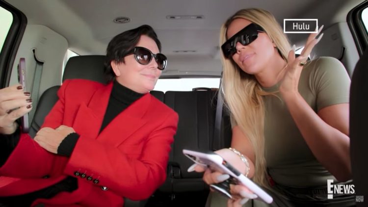Khloe Kardashian had to reign Kris Jenner in after she yelled at driver