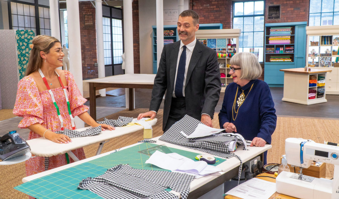 The Great British Sewing Bee 2022 contestants includes dog outfit maker