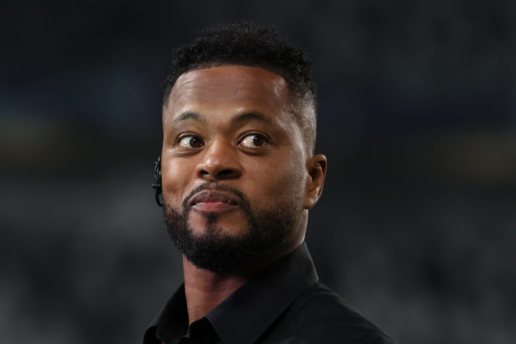 Patrice Evra won't be going cold on his wife-to-be Margaux any time soon