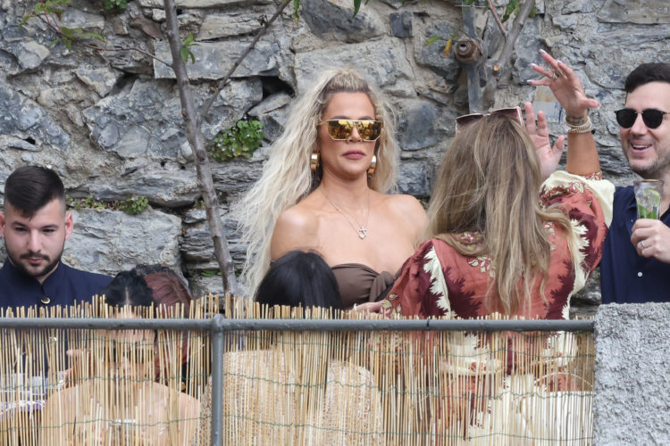 Khloe K's gothic dress 'ate up' most attention at Kourtney's wedding party