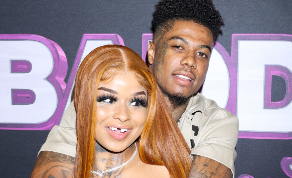 Blueface's girlfriend lost tooth in a fight and embraces her new smile