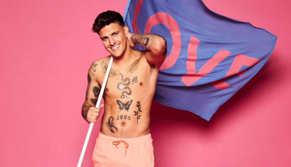 Love Island's Luca causes chaos on Twitter with Winston Churchill tattoo