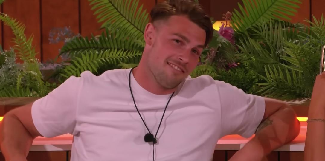 Andrew had chest surgery just weeks before going on Love Island