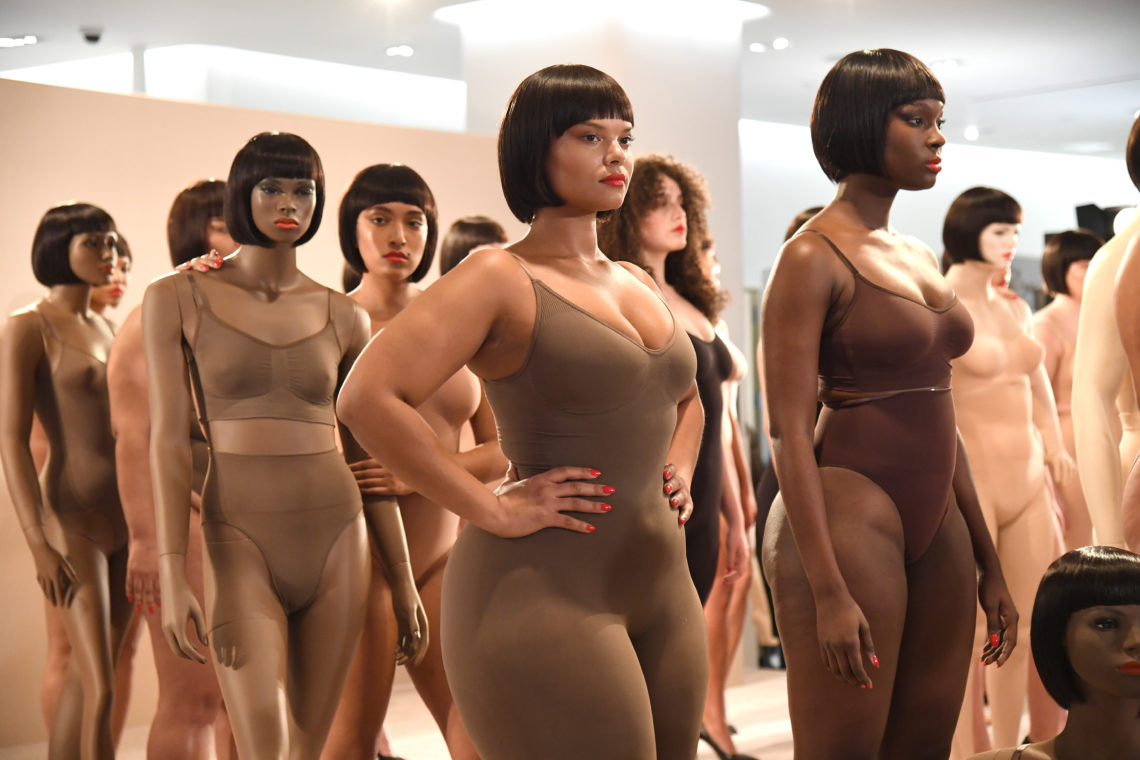 Kim Kardashian praised for 'showing all types of bodies' at SKIMS fashion show