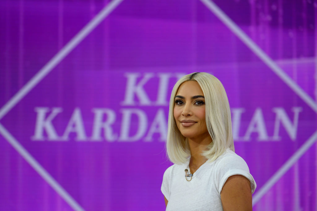 Kim Kardashian loves a cosmetic tweak but insists lips and eyelashes are all hers