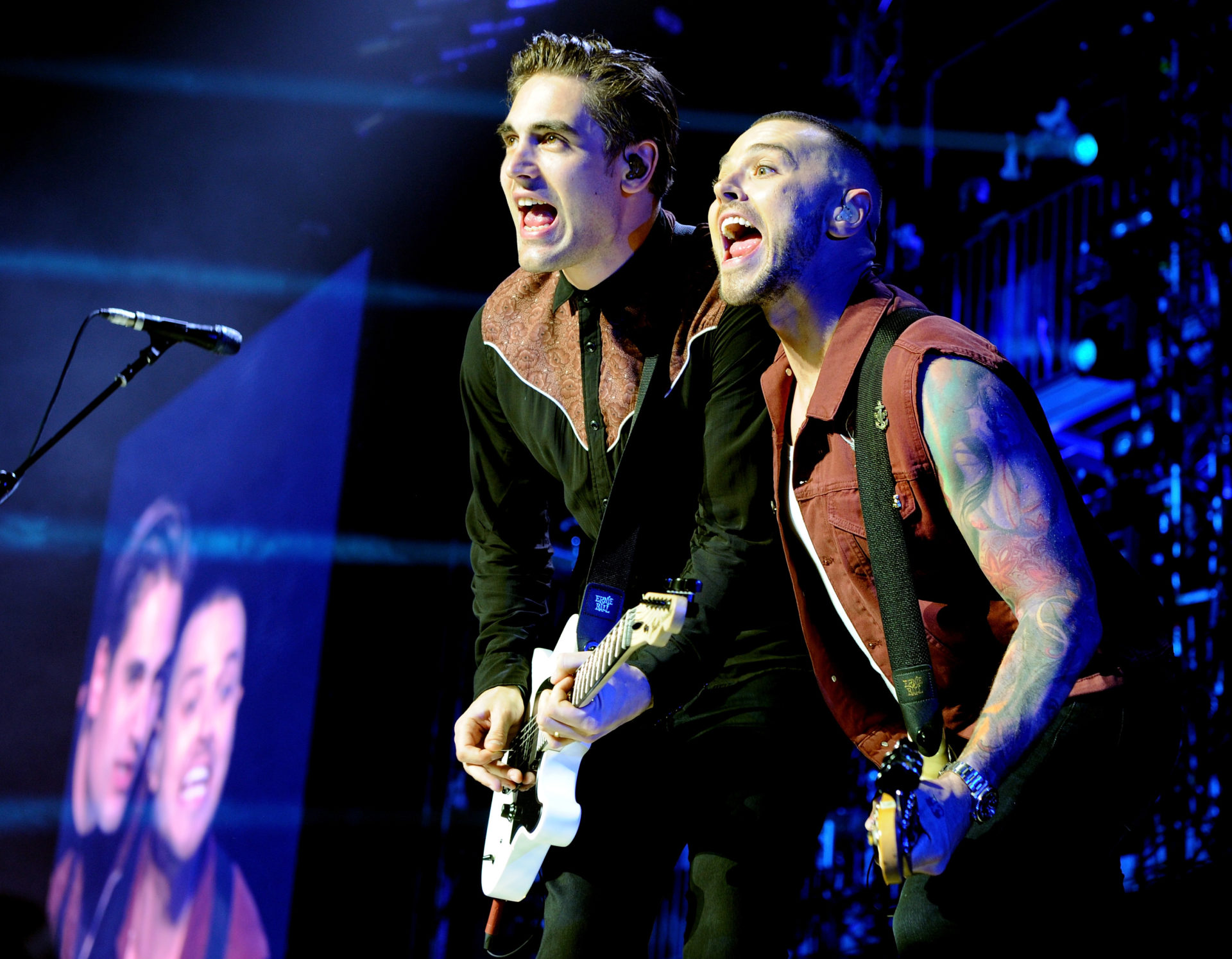 Busted Perform At The Manchester Arena