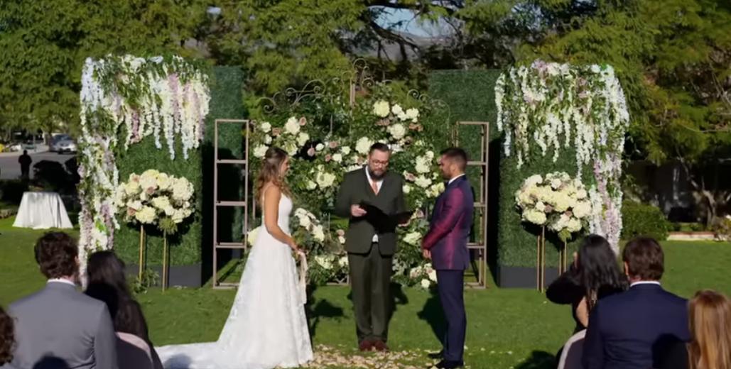 MAFS fans don't know who they love more, Lindy and Miguel or the wedding officiant