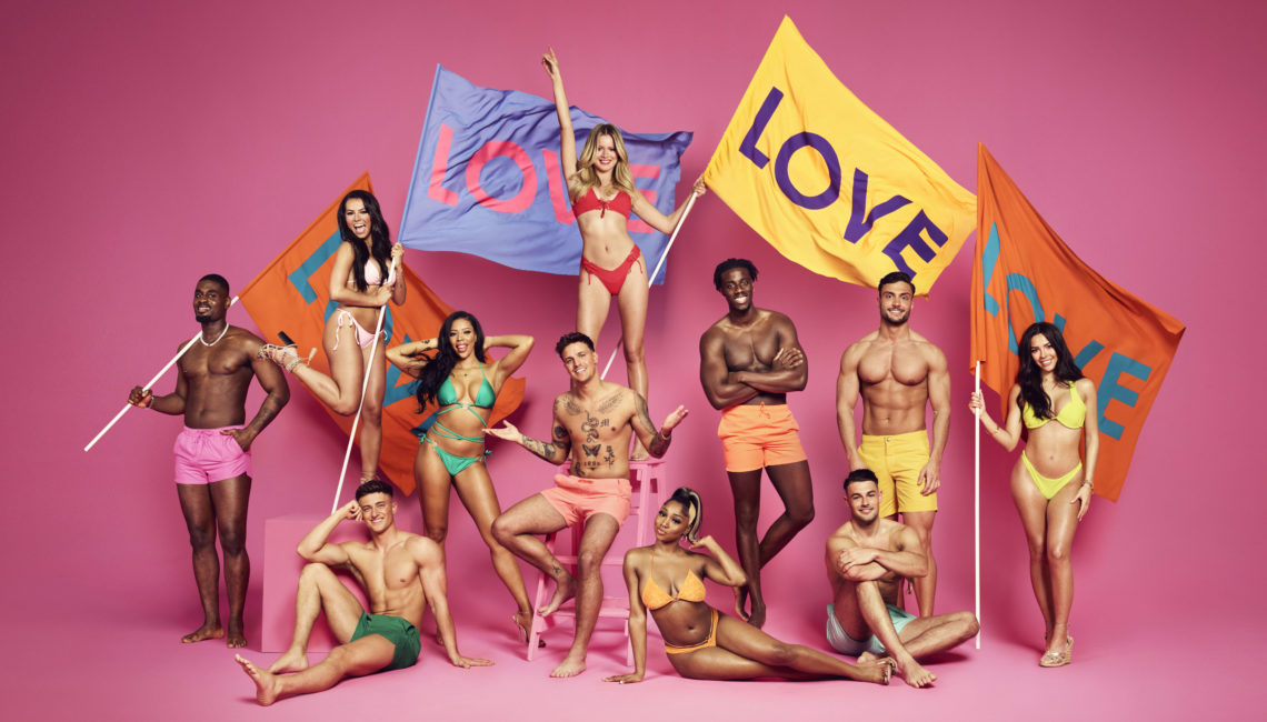 Cast of Love Island 2022 posing for official ITV press