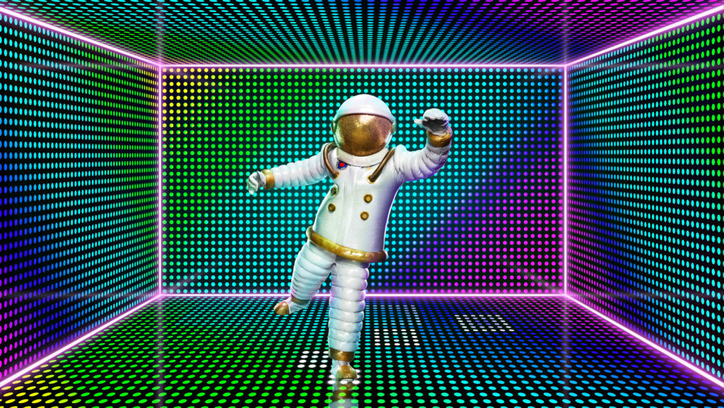 The Masked Dancer character Astronaut