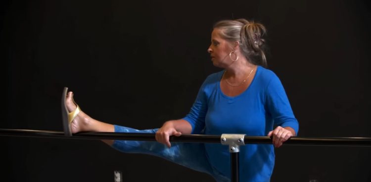 Kim Plath's weight transformation reached a key pointe when she revisited ballet