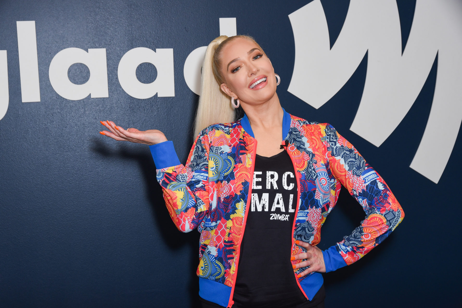 Erika Jayne Surprises GLAAD Offices In Los Angeles To Recognize Hard Work And Commitment Of Staff And Volunteers