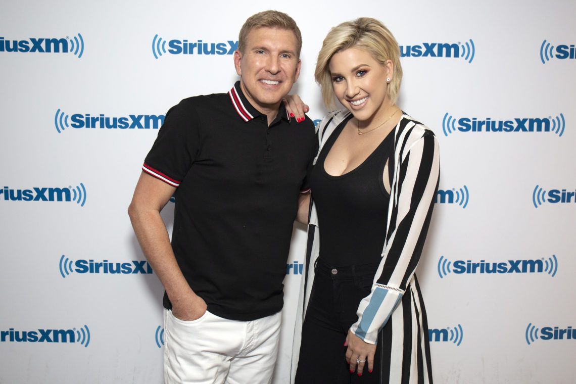 Where does Savannah Chrisley live and what is her estimated net worth?