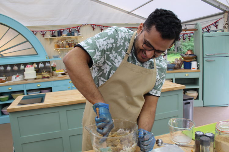 Where are Rebs and Abdul on The Great British Bake Off bread week?