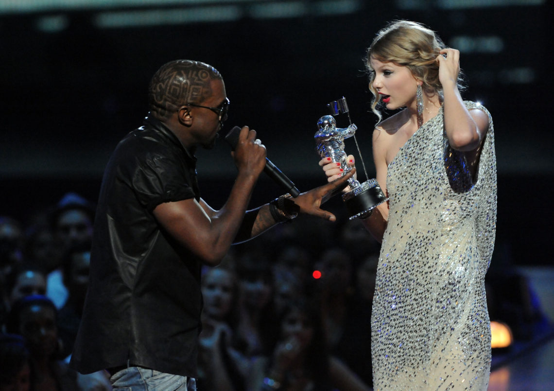 Unlucky for some - Kanye West stormed Taylor Swift at VMAs 13 years ago