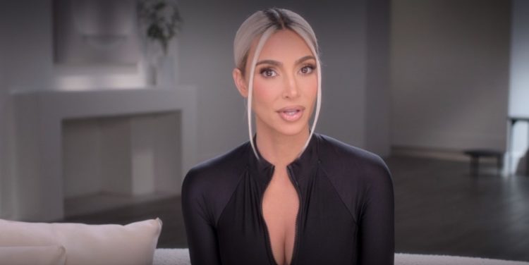 Kim Kardashian stomping her way into fashion future with iconic silver chaps