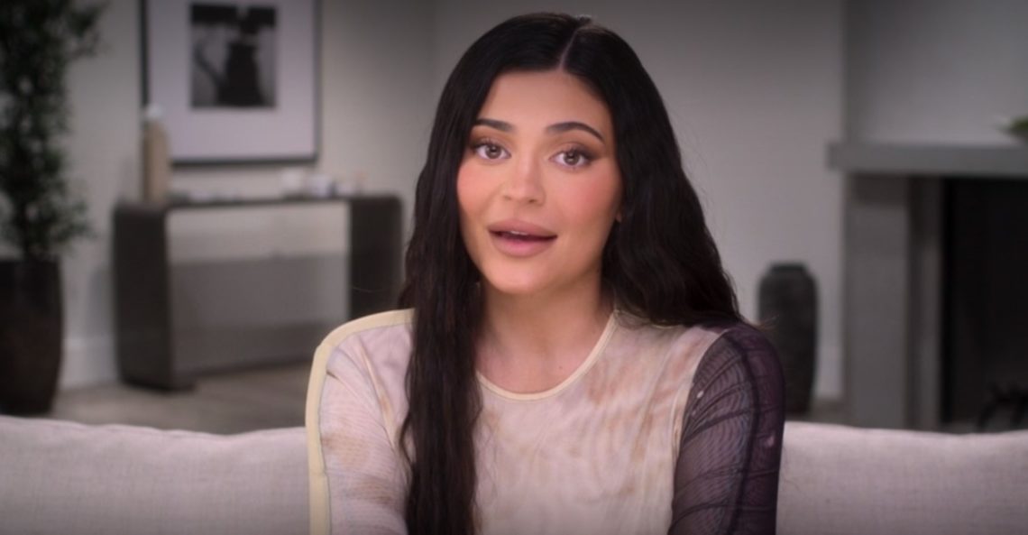 Kylie Jenner fans ask where her eyebrows went as she models SKIMS underwear
