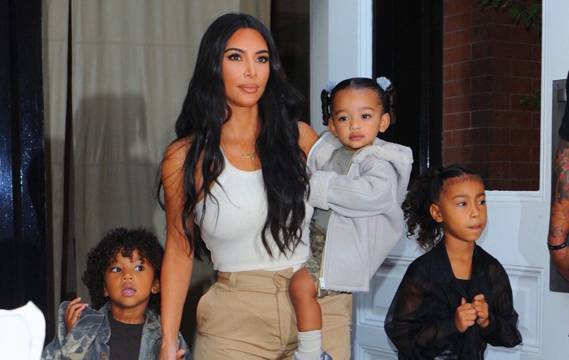 North West is spitting image of Aaliyah as Kim transforms kids into music icons