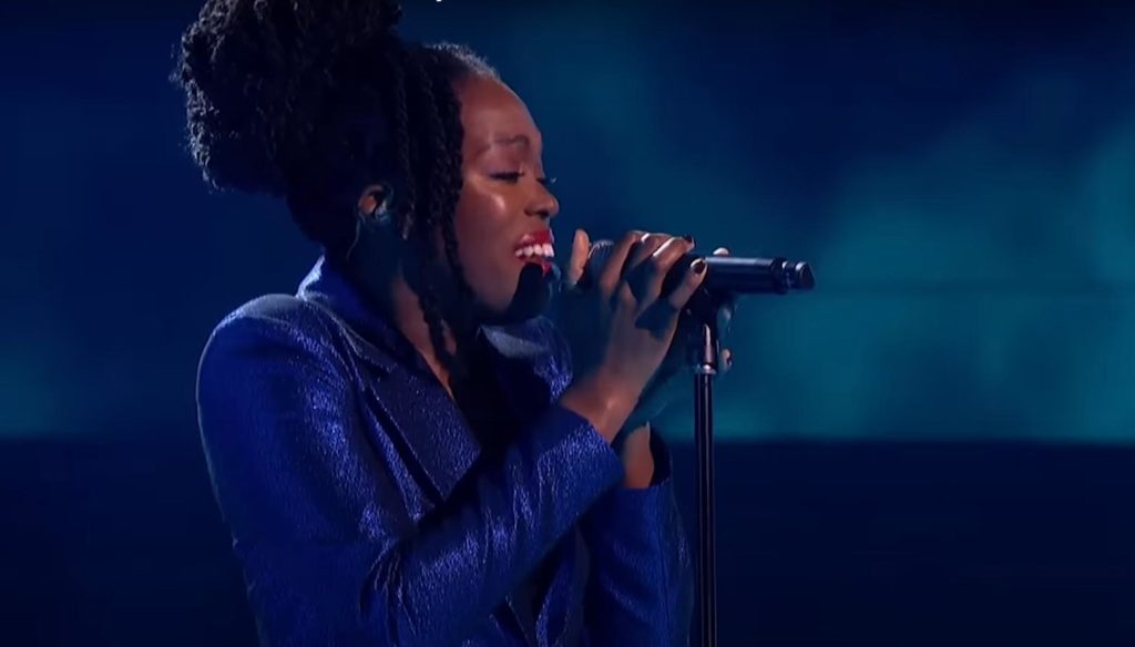 Anthonia Edwards sings When The Party's Over on The Voice UK final 2022