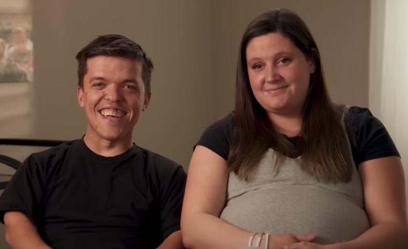 Zach and Tori Roloff at the news of baby number three