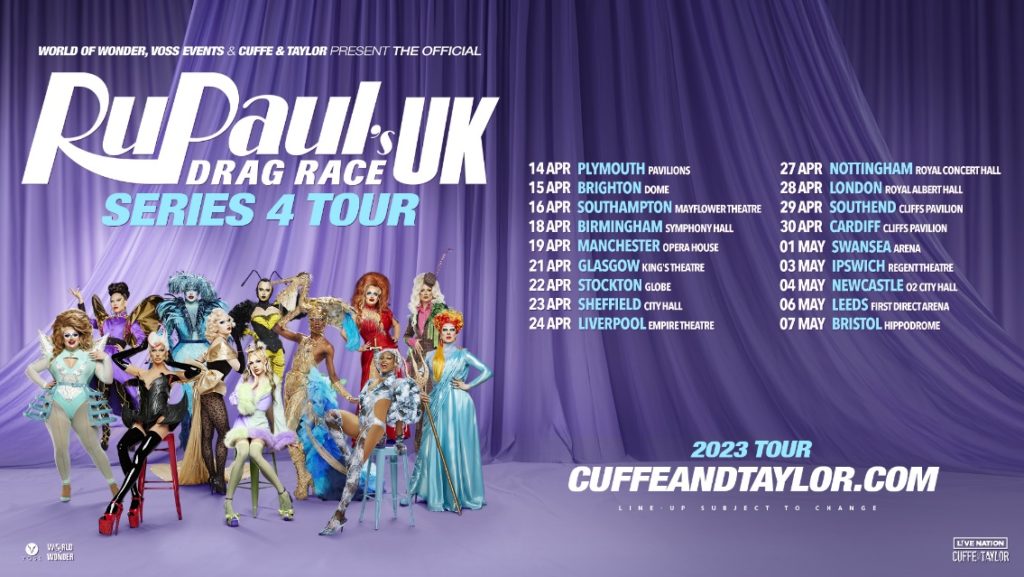Drag Race UK S4 tour