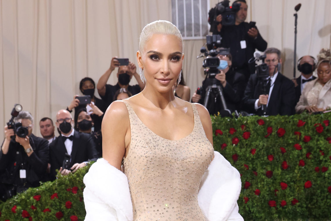 Kim Kardashian has her mom to thank for access to Marilyn Monroe's dress