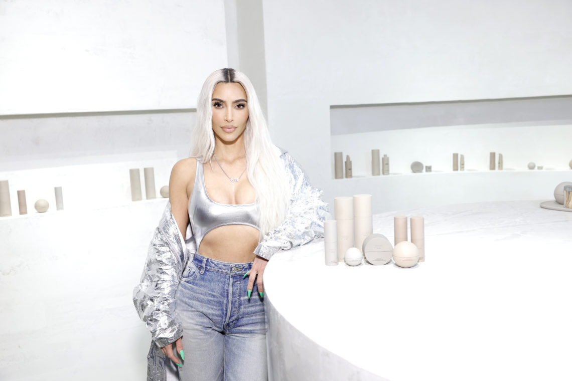 Kim K's underwear just skims her bikini line as fans concerned it's too small