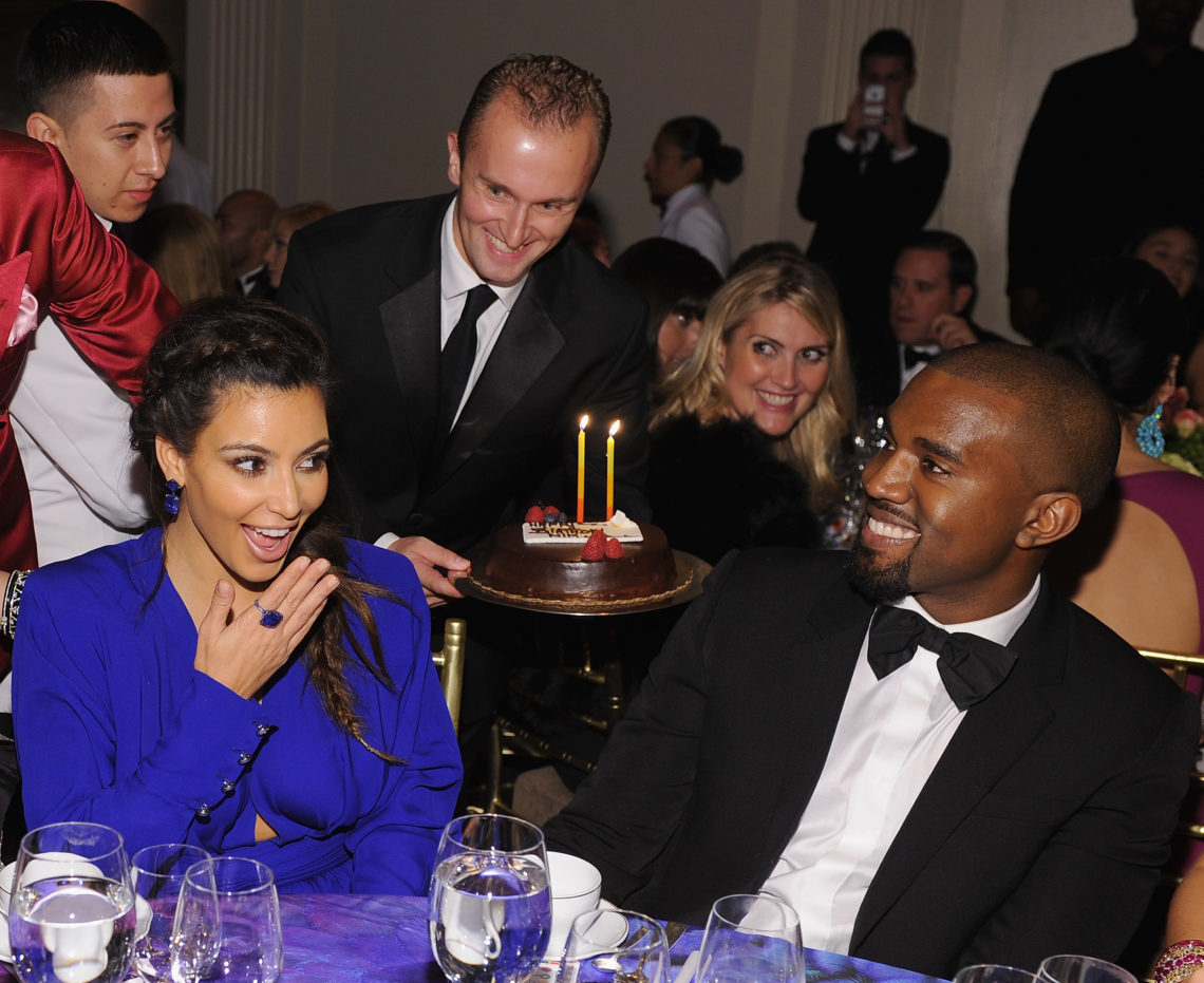 Olivier Rousteing designed Kim a blue dress in 2012 that changed her life forever
