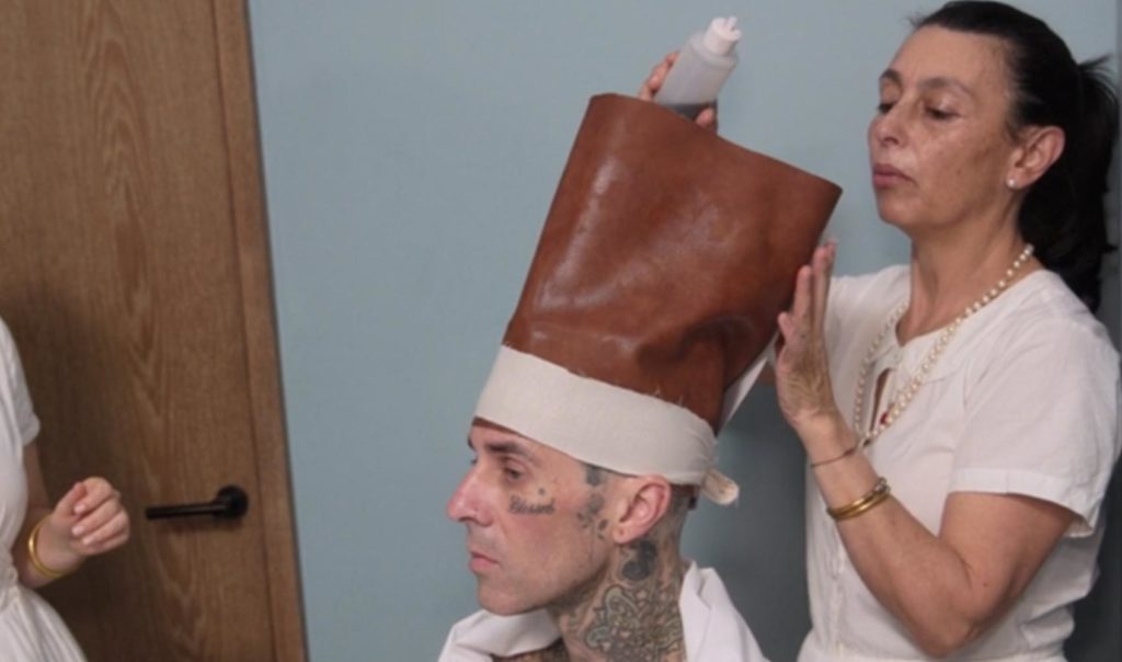 Travis Barker visits a spa for his IVF treatment with Kourtney