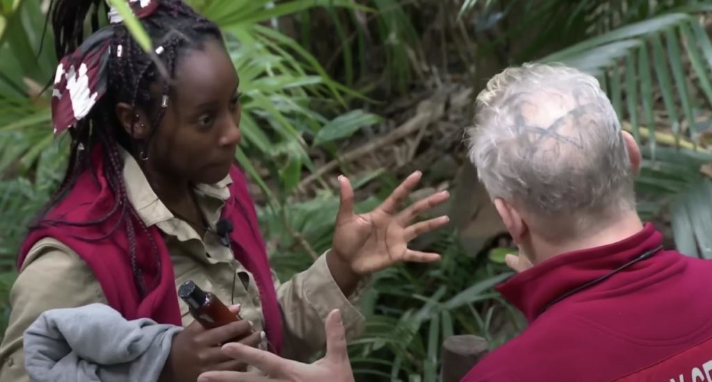Boy George and Charlene White argue at I'm A Celeb episode