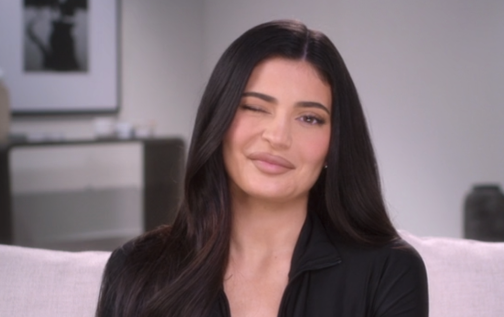 Kylie Jenner winks as she announced she might reveal the name of her son in Season 3 of The Kardashians
