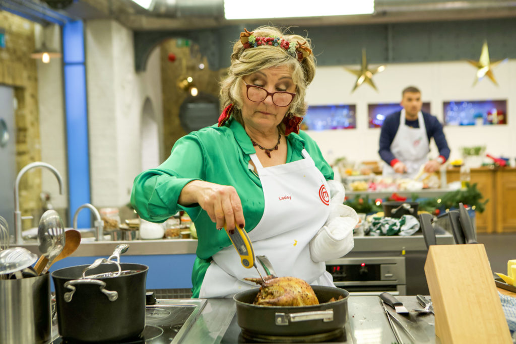 Lesley Garrett Celebrity Masterchef Christmas Cook-Off