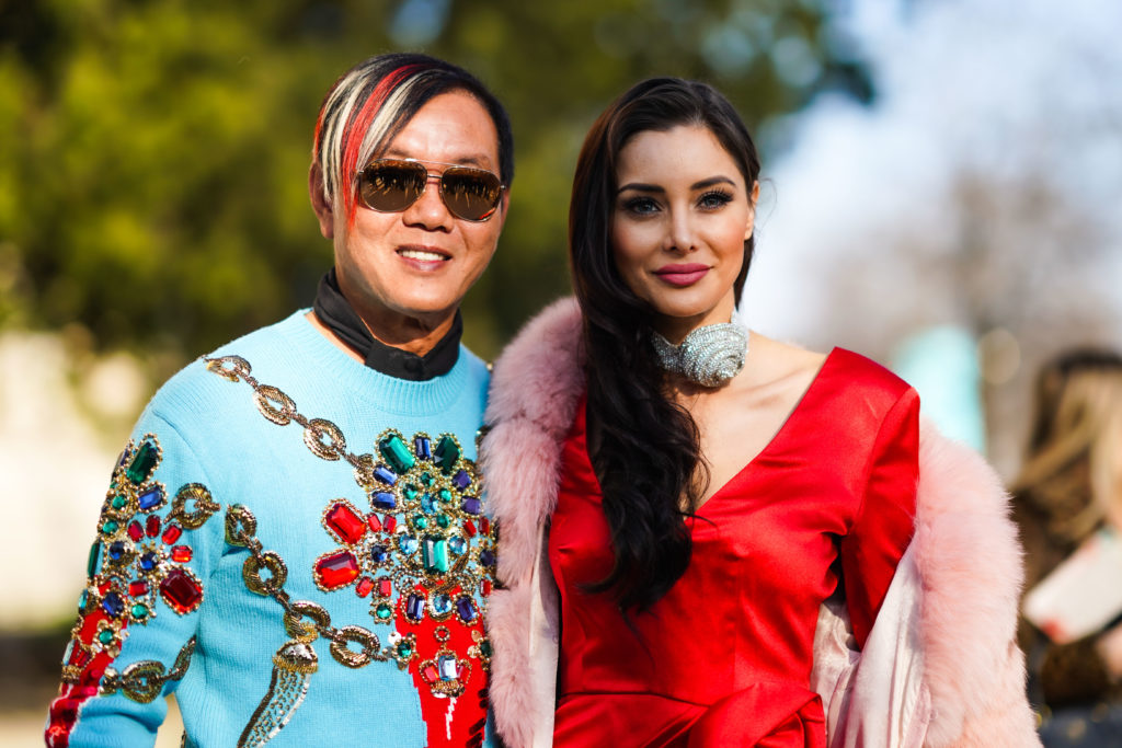 Stephen and Deborah Hung attend Paris Fashion Week - Haute Couture Spring/Summer 2020